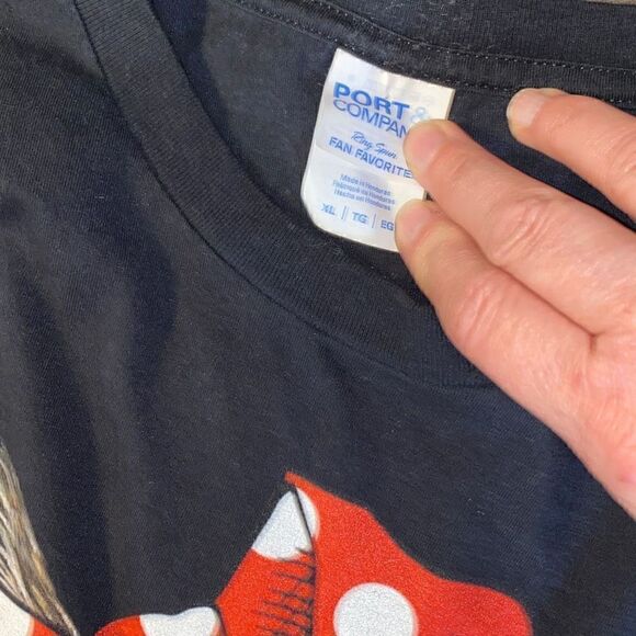 Cat mom leopard print bandanna t shirt XL - Picture 4 of 6